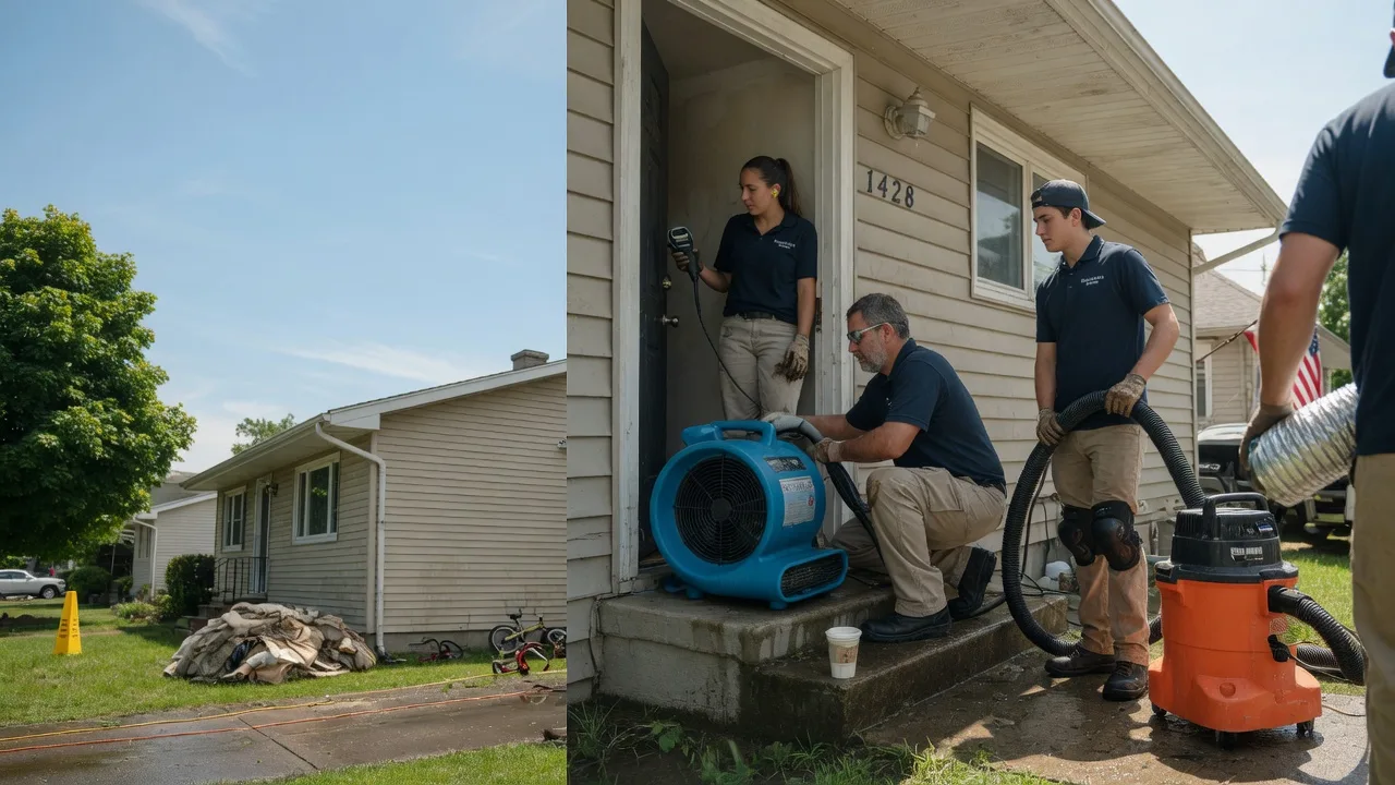 Water Damage Restoration in San Pierre, IN near me